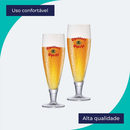 Conjunto de Taça de Cristal com Frases 6 pcs 530ml, Ruvolo