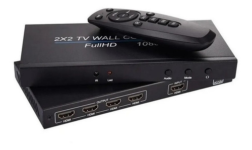 Controlador De Vídeo Wall 2x2 Hdmi Full Hd C/nfe