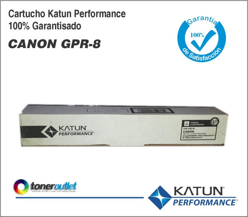 Remate Toner Katun Performance 23648 Gpr8 Ir1600, 2000, 2010