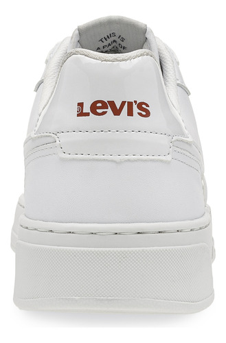 Tenis Levi's Para Dama Glide 2l D L1125123 S Blanco