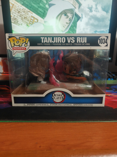 Tanjiro Vs Rui Funko Pop! (Reacondicionado)