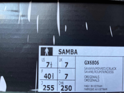 Zapatillas Samba Sarlacc Pit Boba Fett adidas - Talla 7.5 (Usado)