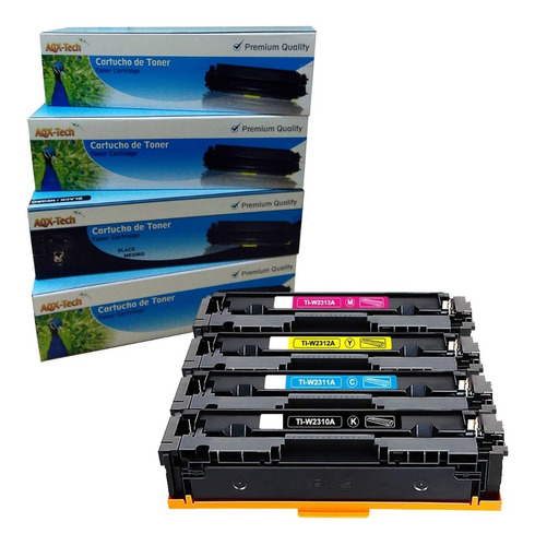 Pack Toner 215a Alternativo Aqx Para M155 M183 M182 W2310a