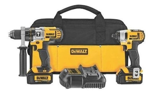 Combo Rotomartillo Y Atornillador Estuche Dck290l2 Dewalt