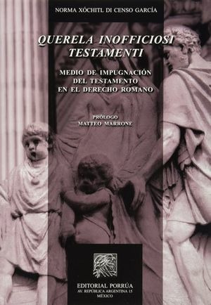 Libro Querella Inofficiosi Testamenti Original