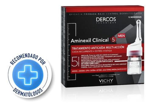 Dercos Aminexil Clinical 5 Hombre Vichy