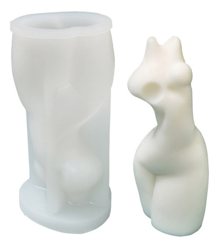Vela Abstracta Para Cuerpo Humano Y Mujer, Molde De Resina E