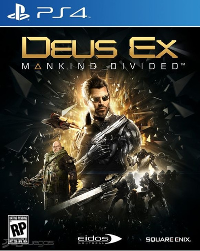 Deus Ex Mankind Divided, Ps4 Físico, Nuevo Sellado Crash