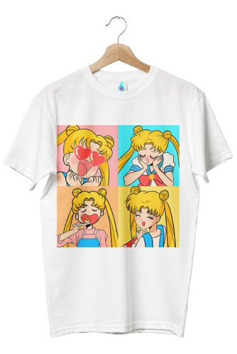 Polera Serena Sailor Moon Adulto Unisex Monstruatazas