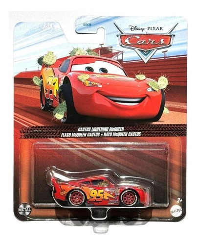 Auto Rayo Mcqueen Cactus Cars Disney Pixar Metal