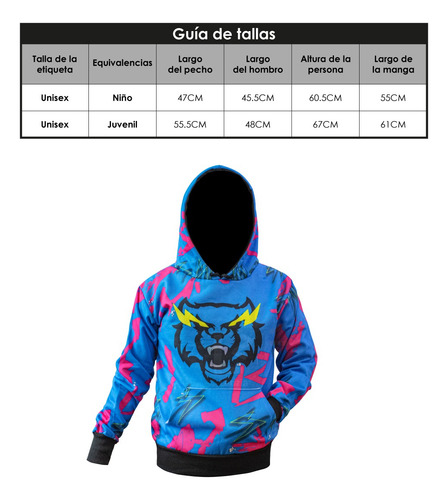 Sudadera Mr Beast Adulto Con Capucha Unisex Sublimada Lz.