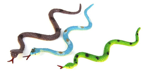 24x De Plástico Animal Gecko / Modelo De Serpiente Juguete