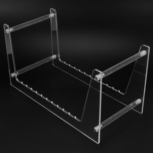 Suporte De Discos De Vinil Transparente Para Armazenamento D