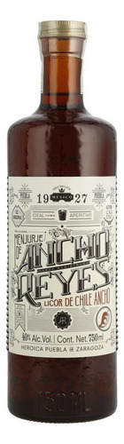 Paquete De 3 Licor Reyes De Chile Ancho 750 Ml