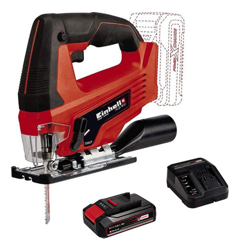 Sierra Caladora 18v Tc-js 18/70 Li - Kit Einhell 4321280