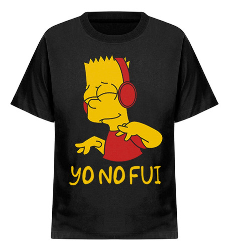 Remera Niños Los Simpsons Homero Bart Lisa