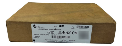 Allen Bradley 1756-if16h Módulo De Entrada Analógica Hart