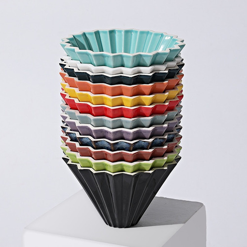 Filtro De Café De Lavado A Mano, Filtro De Café De Origami