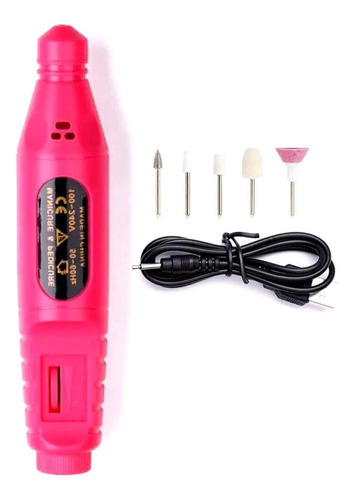 Lixadeira Eletrica Unha Motorzinho Manicure Profissional Usb