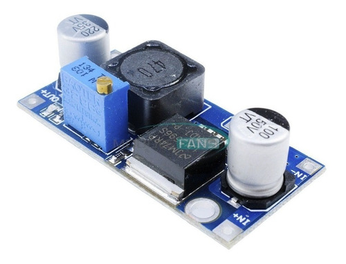 Imagen 2 de 10 de Convertidor De Voltaje Dc A Dc Lm2596 Dc-dc Hw-411 Arduino