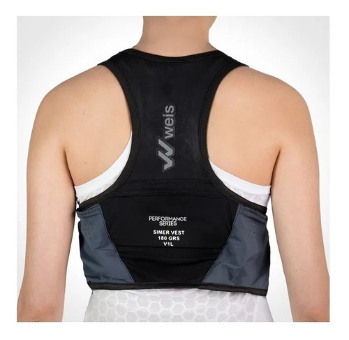 Imagen 3 de 6 de Chaleco Hidratación Weis Simer Vest 1 Lt/180 Grs Running