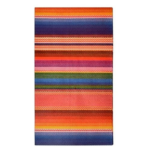 100 Servilletas Mexicanas De Serape Fiesta, Desechables, De 