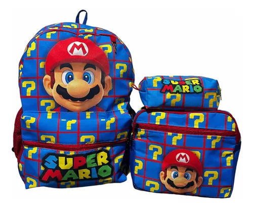 Mochila Escolar Bolsa Infantil Roblox Jogo Meninos Costas