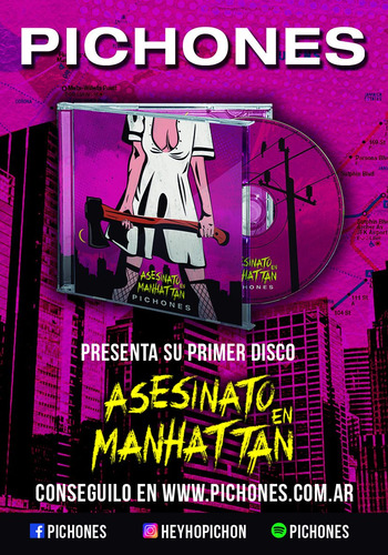 Pichones - Asesinato En Manhattan (punk Rock) Fede Pertusi