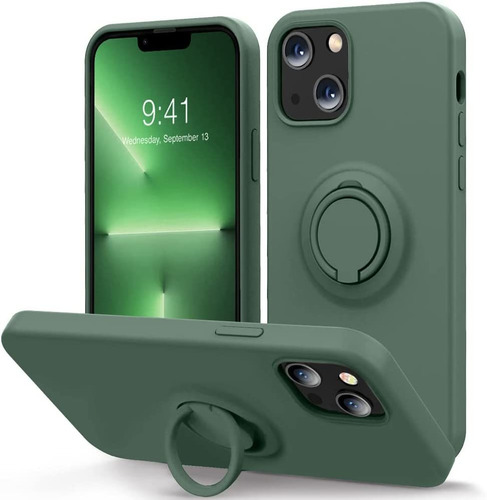 Funda Mocca Para iPhone 13 Mini 5.4 (verde Pino)