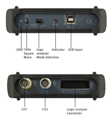 Gusaj Oscilloscope Isds205c Upgrade Mdso-la Pc Usb 16