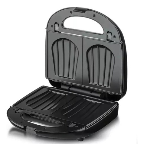 Maquina Sandwichera, Wafflera 8 En 1 Gris Oscuro