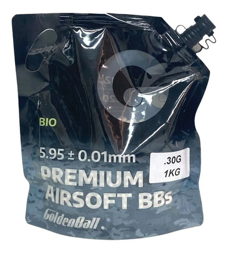 0.30 Balines Airsoft 1kg Fusiles Sniper Airsoft Paintball