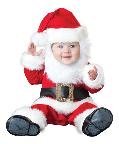 Disfraz De Santa Claus Navidad Para Bebes Envio Gratis 4