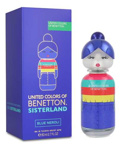 Benetton Sisterland Blue Neroli Mujer 80 Ml Edt Original