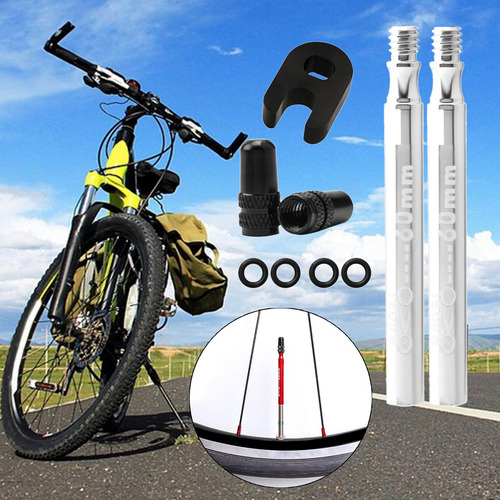 2 Bicicleta Presta Value Extender Values De Tubo De