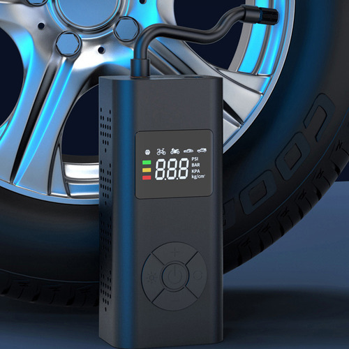 Coche Inalámbrico Recargable Multifuncional Con Inflador Elé