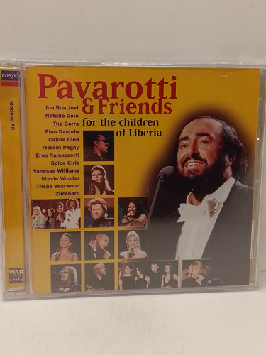 Pavarotti & Friends For The Children Of Liberia Cd Nuevo 