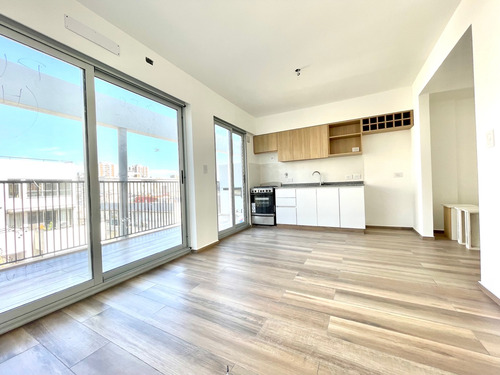 2 Ambientes A Estrenar Con Balcon Terraza Dormitorio En Suite Y Toilette