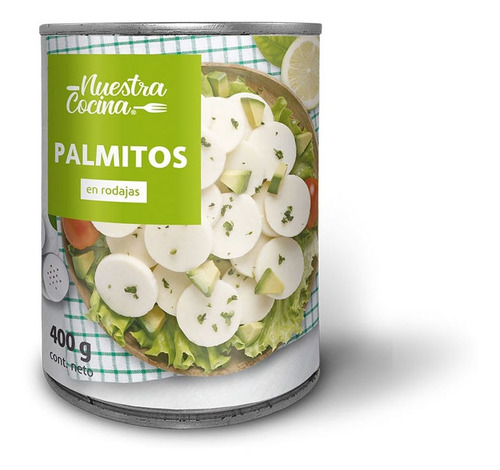 Palmitos Nuestra Cocina En Rodajas Lata 400 G