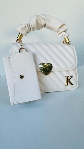 Bolso/cartera Personalizado Con Inicial Variedad De Colores