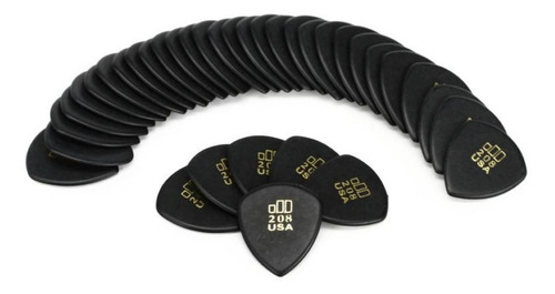 Puas Jim Dunlop Jazz Tone 477r 208bolsa X36 Color Negro Tamaño Pesado