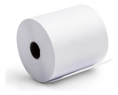 Rollos De Papel Bond Para Impresora Fiscal 75mmx65mm Paq X10