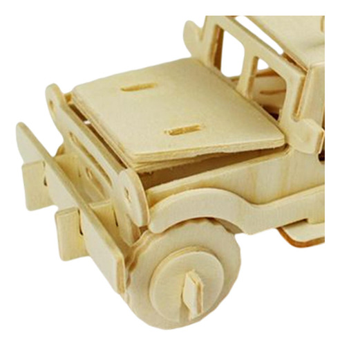 Kit De Modelo De Coche De Rompecabezas De Todoterreno