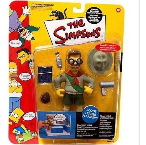 Figura De Acción Líder Scout Flanders The Simpsons