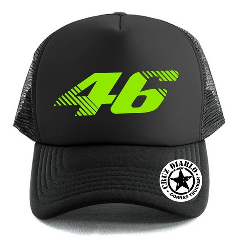 Gorras Trucker Valentino Rossi Dis4 Cruz Diablo