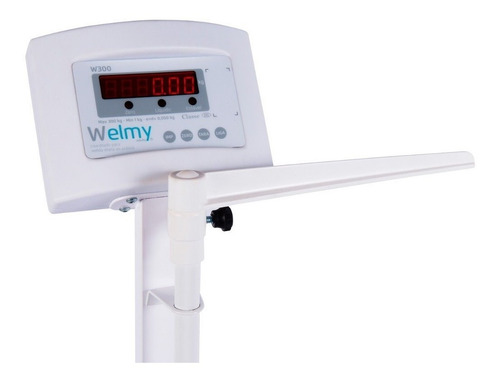 Imagem 4 de 7 de Balança Digital P Obeso Antropométrica 300kg W300 A Welmy