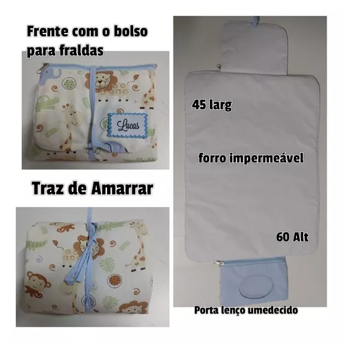 Trocador de Fraldas Portátil Baby Joy - Incomfral Baby and Home