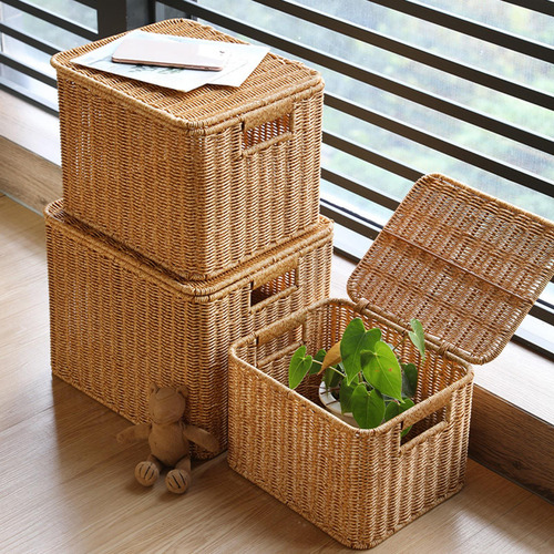 Cesta De Almacenamiento, Organizador 27 Cm X 21,5 Cm X 18 Cm