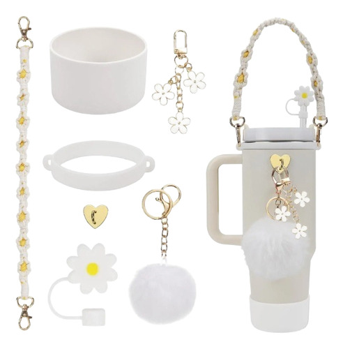 Accesorios Para Vaso Quencher Stanley 30z Y 40oz Blanco