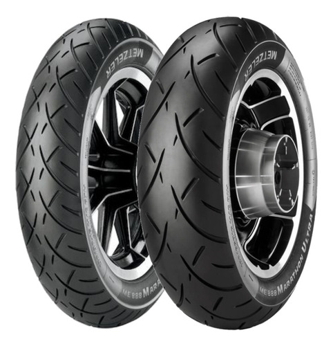 Par Pneu De Moto 130/90-16 + 150/90b15 Me888 Metzeler